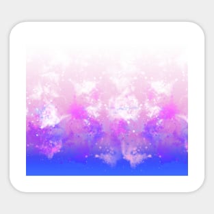 Pink Purple Gradient Space Texture Sticker